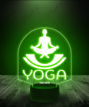 Lampka LED 3D Plexido Yoga - 2