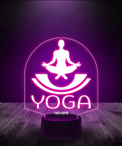 Lampka LED 3D Plexido Yoga - 3