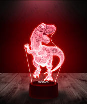 Lampka LED 3D Plexido Dinozaur T-REX - 2