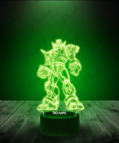 Lampka LED 3D Plexido Transformers - 1