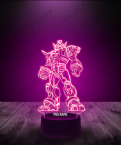 Lampka LED 3D Plexido Transformers - 2