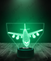 Lampka LED 3D Plexido Samolot Boeing - 2