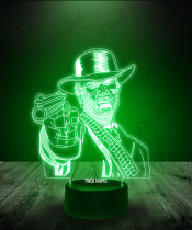 Lampka LED 3D Plexido Red Dead Redemption Artur - 2