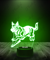 Lampka LED 3D Plexido Pies Owczarek Niemiecki - 1