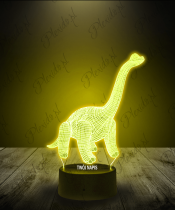 Lampka LED 3D Plexido Dinozaur Brachiozaur - 3