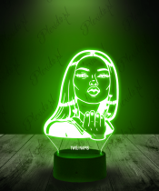 lampka_led_3d_plexido_kendall_jenner