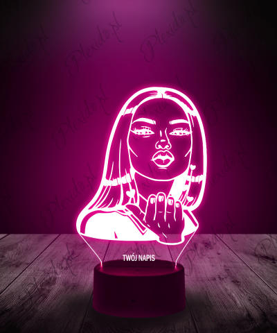 lampka_led_3d_plexido_kendall_jenner