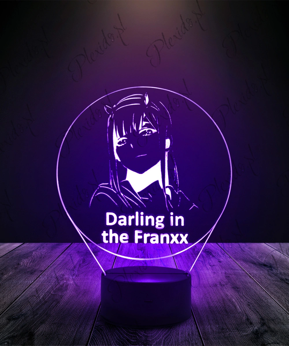 lampki led 3d anime darling in the franxx