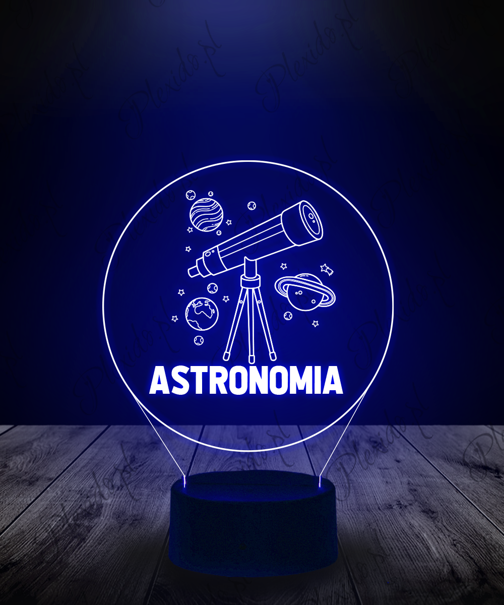 lampki led 3d hobby Astronomia