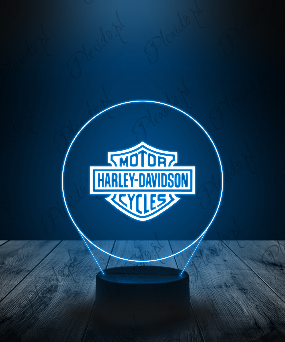 lampki led 3d motocykle Harley-Davidson