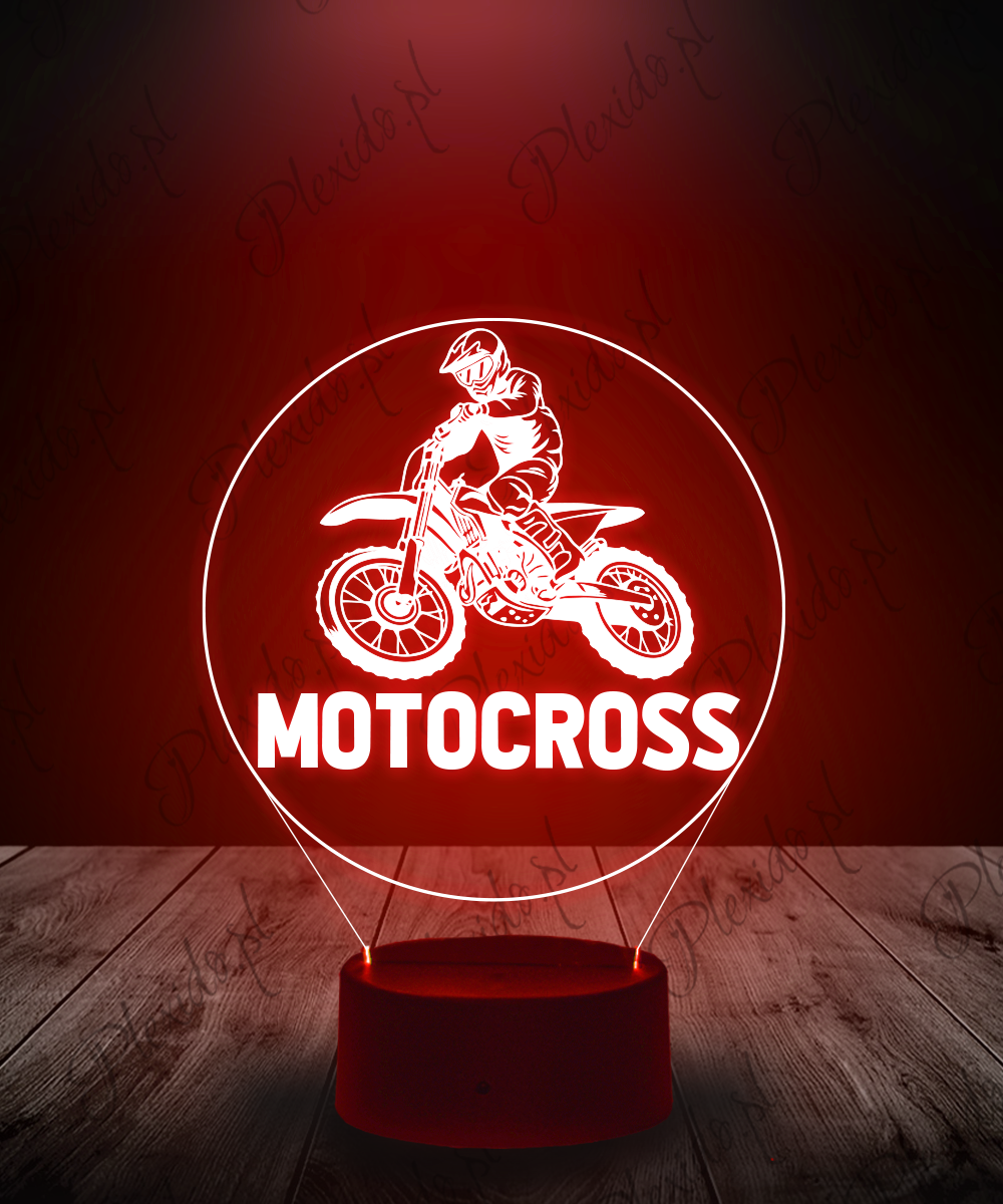 lampki led 3d sport motocross