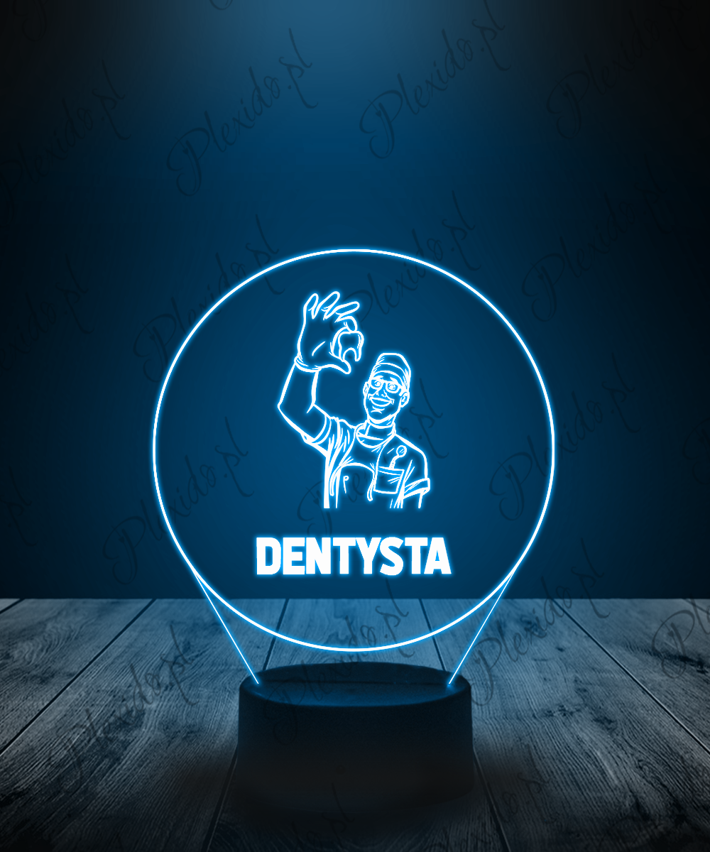 lampki led 3d zawody Dentysta