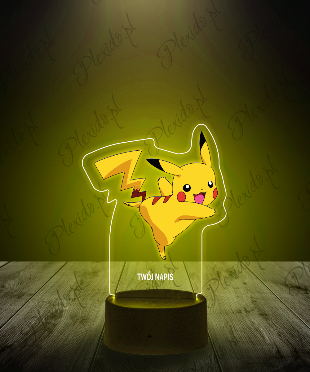 Lampka Led Plexido Pikachu