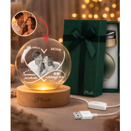 Kula ze zdjęciem – personalizowana pamiątka w szkle