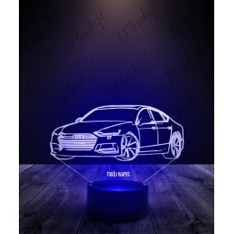 Lampki LED 3D z motywem samochodów – pasja do motoryzacji w nowoczesnym świetle