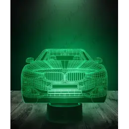 Lampki LED 3D z motywem BMW – moc, precyzja i elegancja w świetlnej oprawie