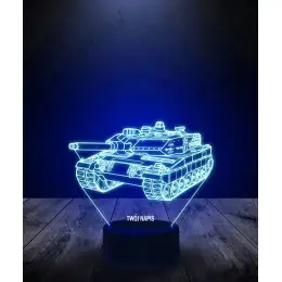 Lampki LED 3D – czołgi w nowoczesnym świetle