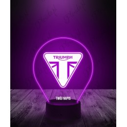 Lampki LED 3D z motywem Triumph – brytyjska elegancja i motocyklowa tradycja