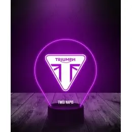 Lampki LED 3D z motywem Triumph – brytyjska elegancja i motocyklowa tradycja