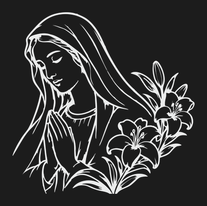 Maryja z liliami