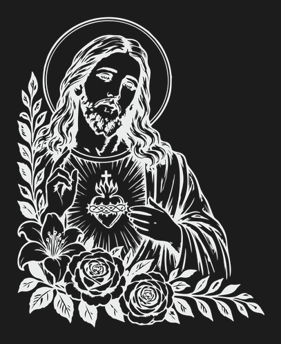 Jezus z Najświętszym Sercem
