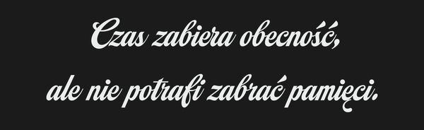 Od Kogo Czas zabiera obecność, ale nie potrafi…