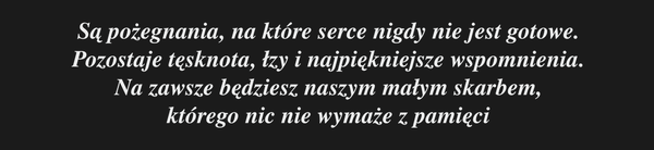 Są pożegnania, na które serce nigdy nie jest…