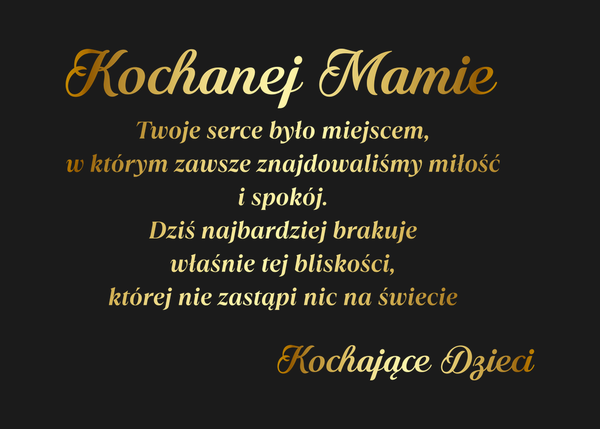 Od Kogo Dla Kogo Twoje serce było miejscem, w…