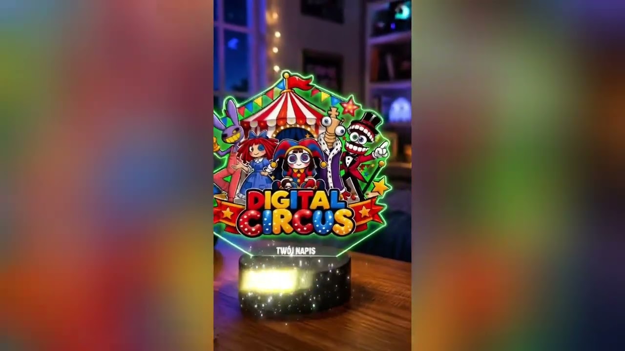 Lampka Digital Circus UV
