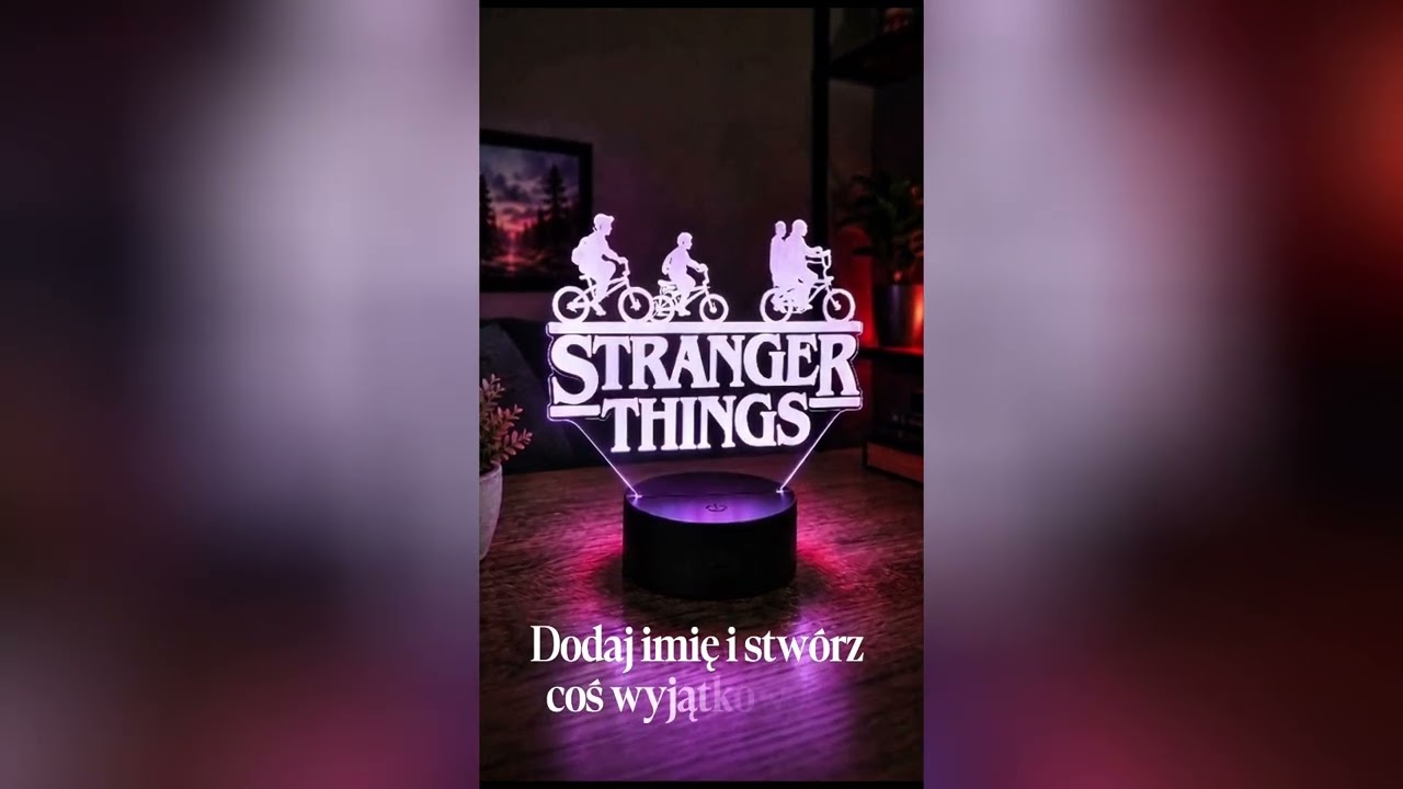 Lampka Stranger Things