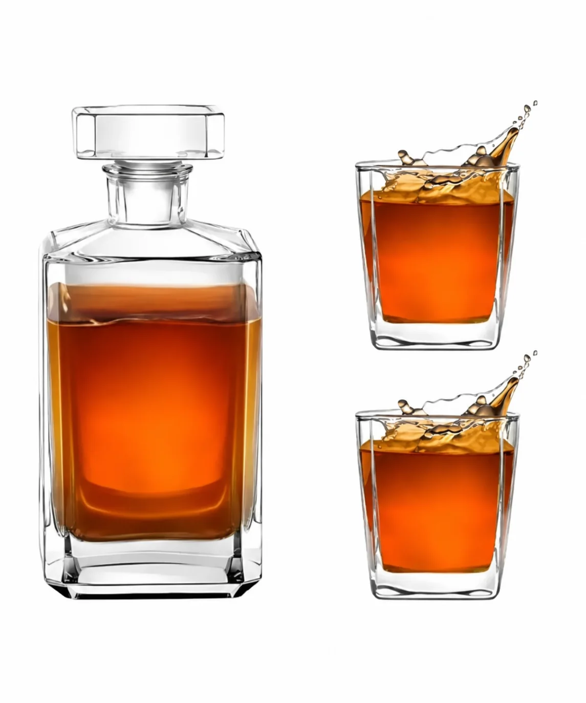 Podgląd produktu Whisky-Set Karaffe + Gläser mit Gravur für Ihn als Geschenk